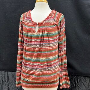 Lucky Brand size L  colorful comfortable cotton jersey knit